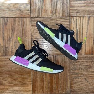 Adidas NMD_R1 black/purple/yellow
